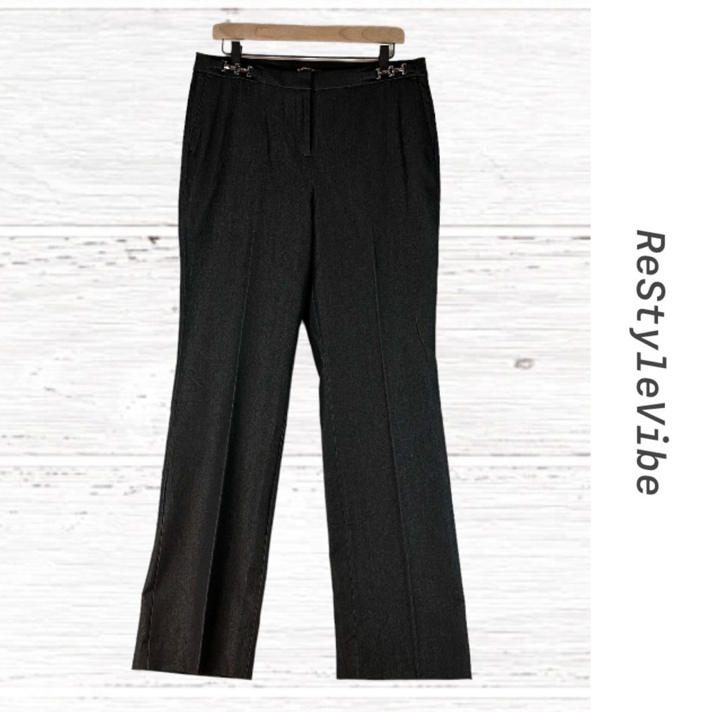 DANA BUCHMAN Women’s Size 10 Pants Trouser Dressy Style Stretch NWT High Rise